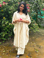 Ivory Bloom - Women's Kaftan