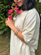 Ivory Bloom - Women's Kaftan