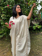Ivory Bloom - Women's Kaftan